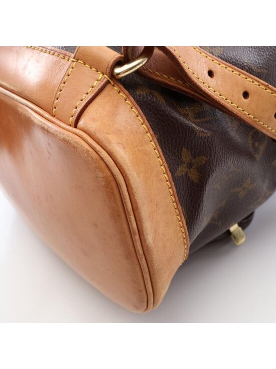 Louis Vuitton Backpack Montsouris GM Canvas Leather main image 7
